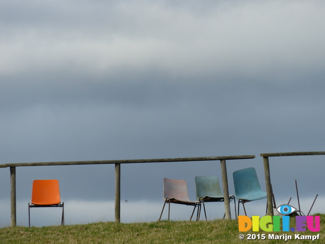 FZ023693 Chairs with dark clouds